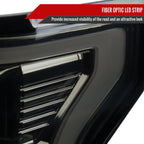 2015-2017 Ford F-150 LED Tail Lights ( Chrome Housing/Smoked Lens)