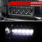 2018-2020 Ford F-150 LED Tail Lights (Chrome Housing/Red Smoked Lens)