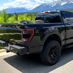 2021??‚??2023 Ford F-150 LED Tail Lights w/ Switchback Sequential Turn Signals (Black Housing / Clear Lens)