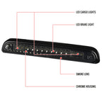 1992-1996 Ford F-150/F-250/F-350/Bronco LED 3rd Brake Light (Chrome Housing/Smoked Lens)