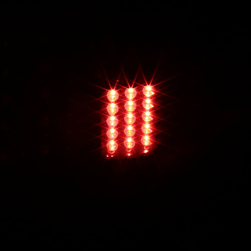 1997-2007 Ford F-150/F-250/F-350/F-450/F-550 Styleside LED Tail Lights (Glossy Black Housing/Smoked Lens)