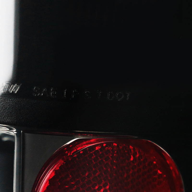1997-2007 Ford F-150/F-250/F-350/F-450/F-550 Styleside LED Tail Lights (Glossy Black Housing/Smoked Lens)