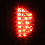1997-2007 Ford F-150/F-250/F-350/F-450/F-550 Styleside V2 LED Tail Lights - RS (Chrome Housing/Clear Lens)