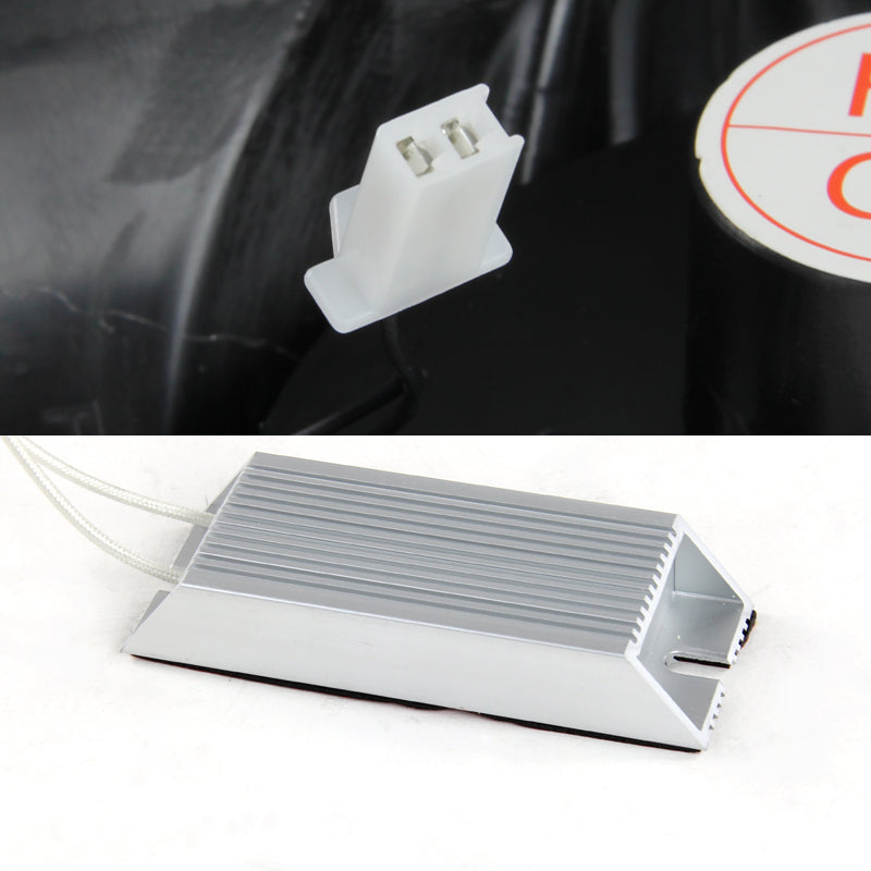 1997-2007 Ford F-150/F-250/F-350/F-450/F-550 Styleside V2 LED Tail Lights - RS (Chrome Housing/Clear Lens)