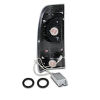 1997-2007 Ford F-150/F-250/F-350/F-450/F-550 Styleside V2 LED Tail Lights - RS (Chrome Housing/Clear Lens)