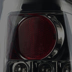 1997-2007 Ford F-150/F-250/F-350/F-450/F-550 Styleside LED Tail Lights (Chrome Housing/Smoked Lens)