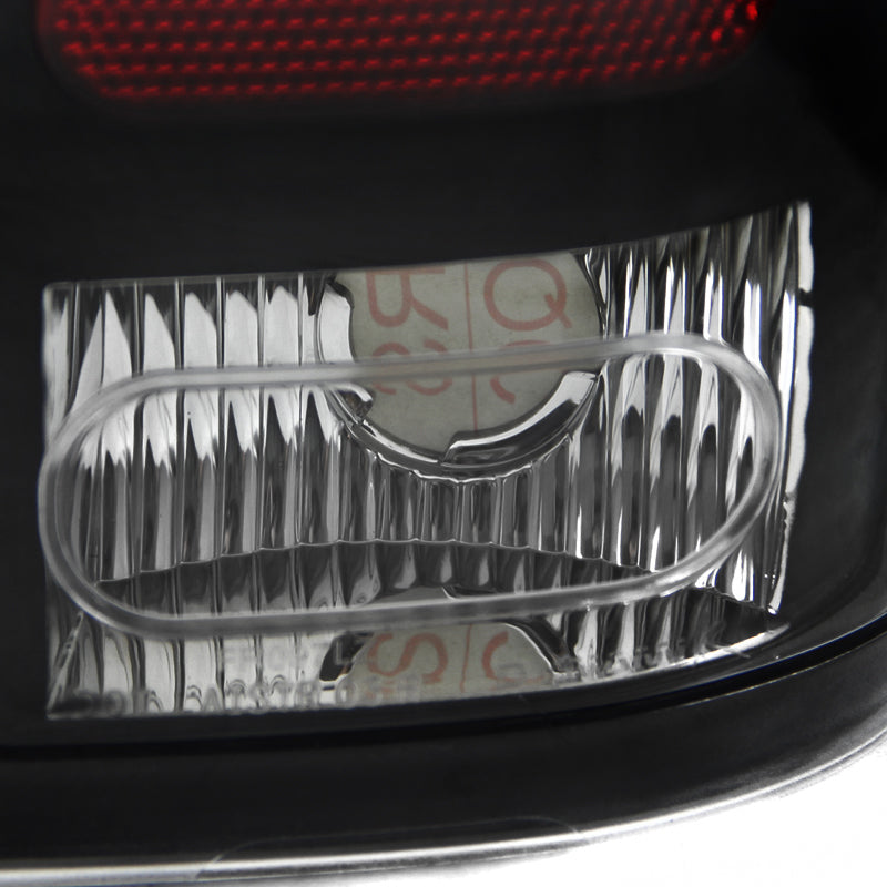 1997-2007 Ford F-150/F-250/F-350/F-450/F-550 Styleside V2 LED Tail Lights - RS (Matte Black Housing/Smoked Lens)