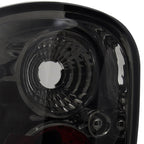1997-2004 Ford F-150 Flareside Tail Lights (Chrome Housing/Smoked Lens)