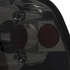 1997-2004 Ford F-150 Flareside Tail Lights (Chrome Housing/Smoked Lens)
