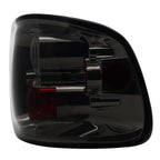 1997-2004 Ford F-150 Flareside Tail Lights (Chrome Housing/Smoked Lens)