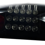 2008-2016 Ford F-250/F-350/F-450/F-550 Super Duty LED Tail Lights (Glossy Black Housing/Smoked Lens)