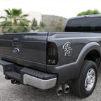 2008-2016 Ford F-250/F-350/F-450/F-550 Super Duty LED Tail Lights (Glossy Black Housing/Smoked Lens)
