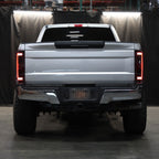 2017-2019 Ford F-250/F-350/F-450/F-550 LED Bar Tail Lights (Glossy Black Housing/Dark Smoked Lens)