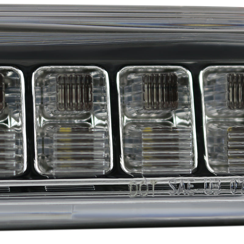 1993-2016 Ford F-250/F-350/F-450/F-550/Ranger Mazda B Series Pickup LED 3rd Brake Tail Light - CY (Chrome Housing/Clear Lens)