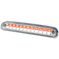 1993-2016 Ford F-250/F-350/F-450/F-550/Ranger Mazda B Series Pickup LED 3rd Brake Tail Light - CY (Chrome Housing/Clear Lens)