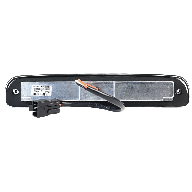 1993-2016 Ford F-250/F-350/F-450/F-550/Ranger Mazda B Series Pickup LED 3rd Brake Tail Light - CY (Chrome Housing/Smoked Lens)