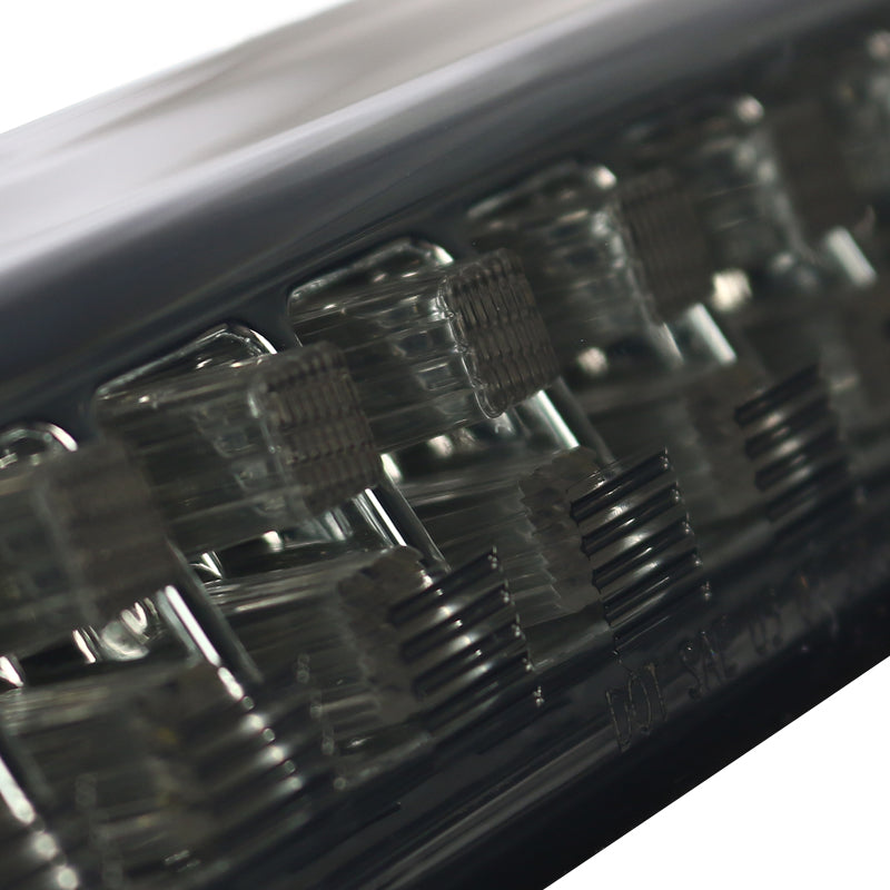 1993-2016 Ford F-250/F-350/F-450/F-550/Ranger Mazda B Series Pickup LED 3rd Brake Tail Light - CY (Chrome Housing/Smoked Lens)