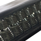 1993-2016 Ford F-250/F-350/F-450/F-550/Ranger Mazda B Series Pickup LED 3rd Brake Tail Light - CY (Chrome Housing/Smoked Lens)
