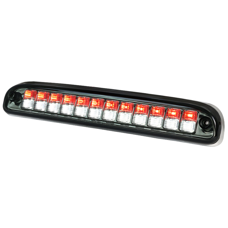 1993-2016 Ford F-250/F-350/F-450/F-550/Ranger Mazda B Series Pickup LED 3rd Brake Tail Light - CY (Chrome Housing/Smoked Lens)