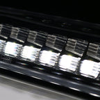 1993-2016 Ford F-250/F-350/F-450/F-550/Ranger Mazda B Series Pickup LED 3rd Brake Tail Light - CY (Matte Black Housing/Clear Lens)
