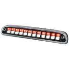 1993-2016 Ford F-250/F-350/F-450/F-550/Ranger Mazda B Series Pickup LED 3rd Brake Tail Light - CY (Matte Black Housing/Clear Lens)
