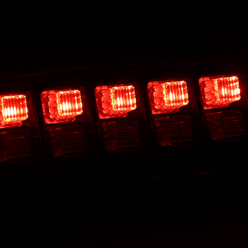 1993-2016 Ford F-250/F-350/F-450/F-550/Ranger Mazda B Series Pickup LED 3rd Brake Tail Light - CY (Black Housing/Smoked Lens)