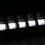 1993-2016 Ford F-250/F-350/F-450/F-550/Ranger Mazda B Series Pickup LED 3rd Brake Tail Light - CY (Black Housing/Smoked Lens)