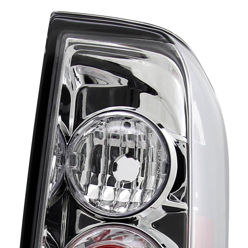 2005-2014 Nissan Frontier/ 2009-2012 Suzuki Equator Tail Lights (Chrome Housing/Clear Lens)