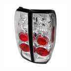 2005-2014 Nissan Frontier/ 2009-2012 Suzuki Equator Tail Lights (Chrome Housing/Clear Lens)