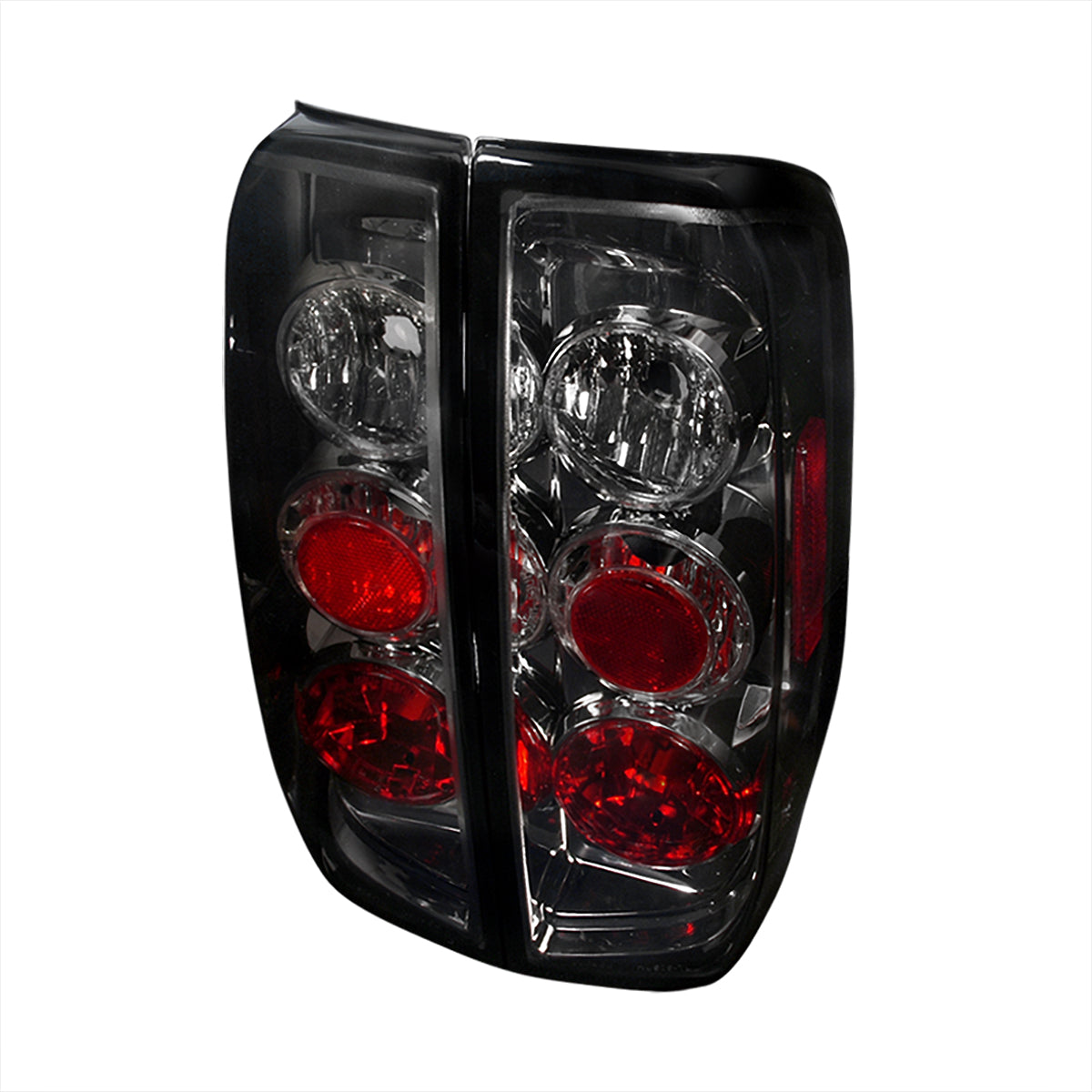 2005-2014 Nissan Frontier/ 2009-2012 Suzuki Equator Tail Lights (Chrome Housing/Smoked Lens)