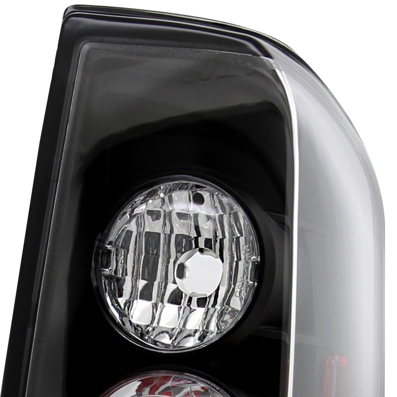 2005-2014 Nissan Frontier/ 2009-2012 Suzuki Equator Tail Lights (Matte Black Housing/Clear Lens)