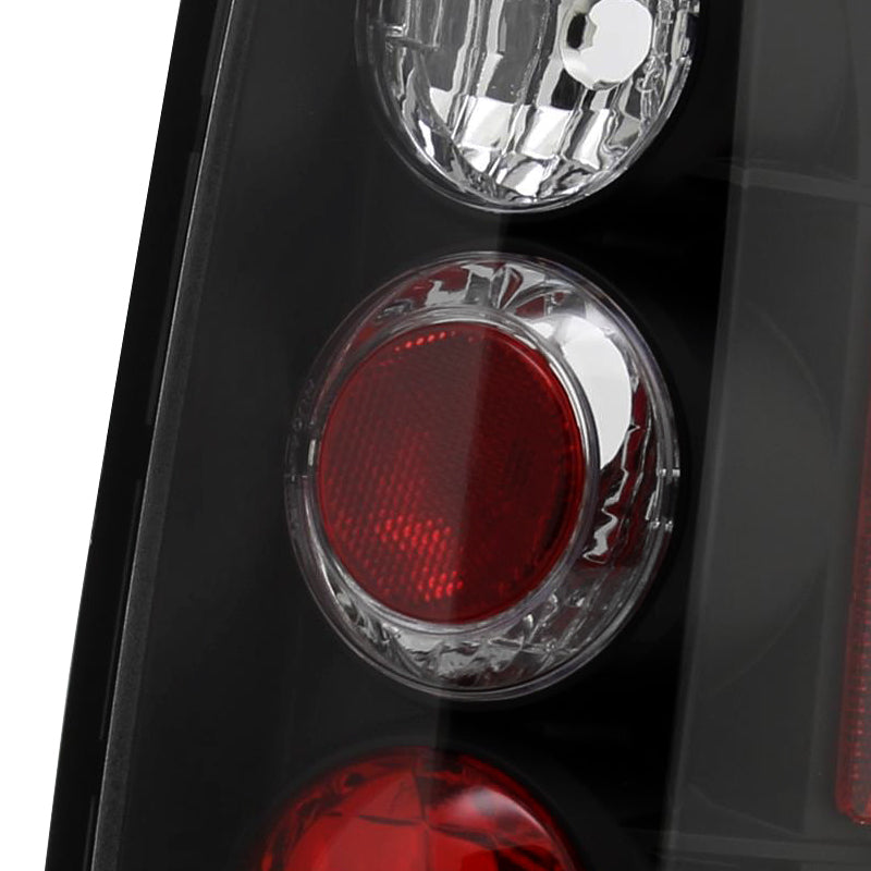 2005-2014 Nissan Frontier/ 2009-2012 Suzuki Equator Tail Lights (Matte Black Housing/Clear Lens)