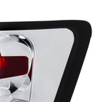 2005-2006 Jeep Grand Cherokee Tail Lights (Chrome Housing/Clear Lens)
