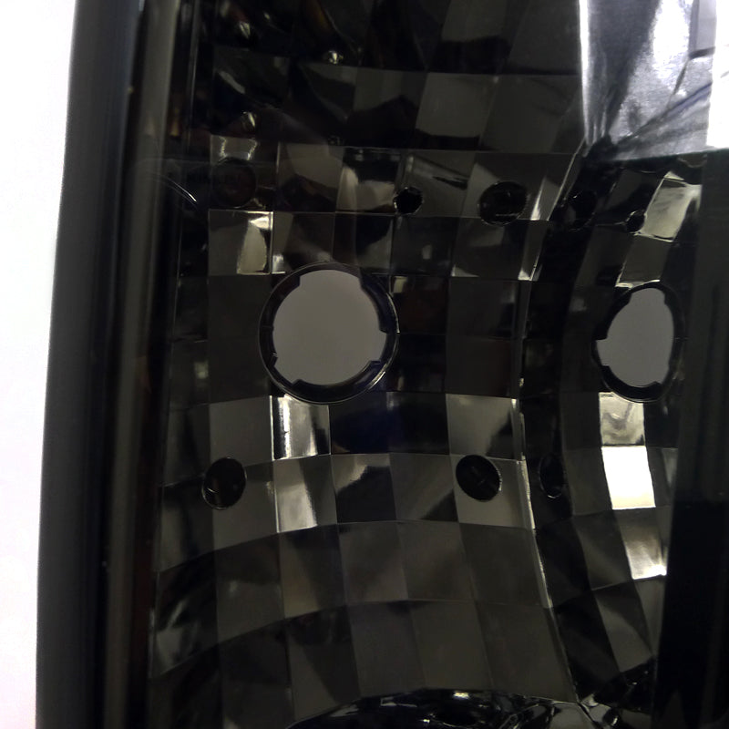 2005-2010 Hummer H3 Tail Lights (Chrome Housing/Smoked Lens)