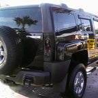 2005-2010 Hummer H3 Tail Lights (Chrome Housing/Smoked Lens)