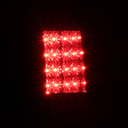 2005-2010 Hummer H3 LED Tail Lights (Chrome Housing/Smoked Lens)