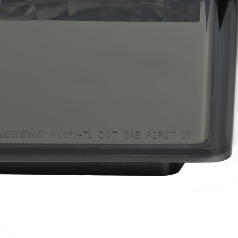 2005-2010 Hummer H3 LED Tail Lights (Chrome Housing/Smoked Lens)