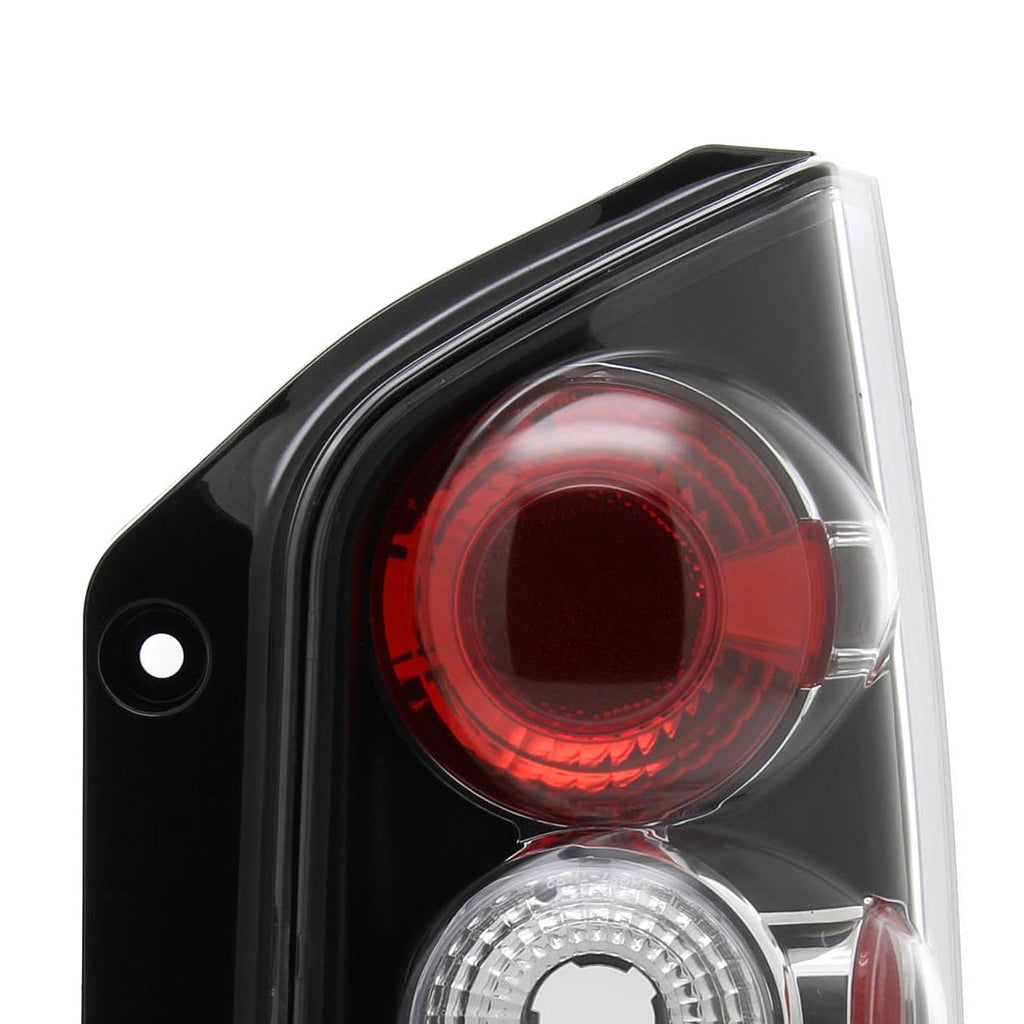 2005-2012 Nissan Pathfinder Tail Lights (Matte Black Housing/Clear Lens)