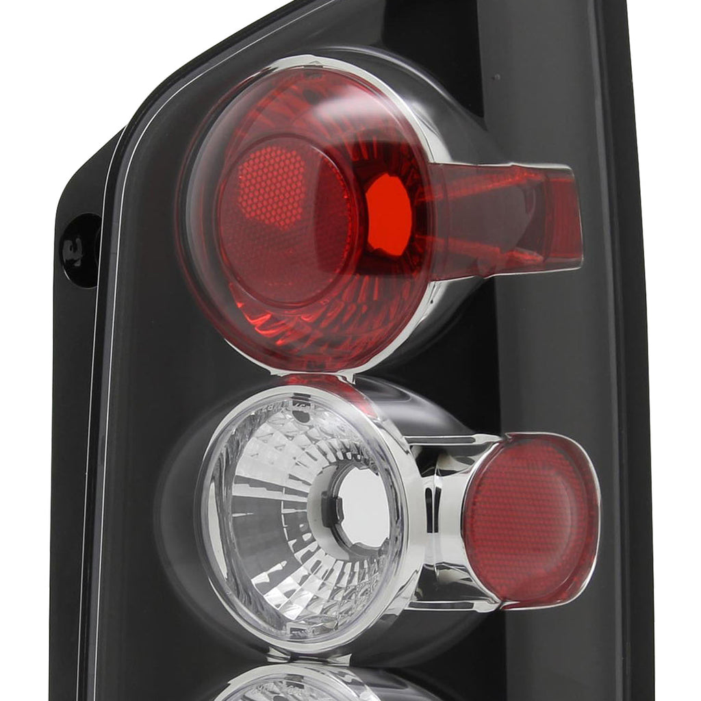 2005-2012 Nissan Pathfinder Tail Lights (Matte Black Housing/Clear Lens)
