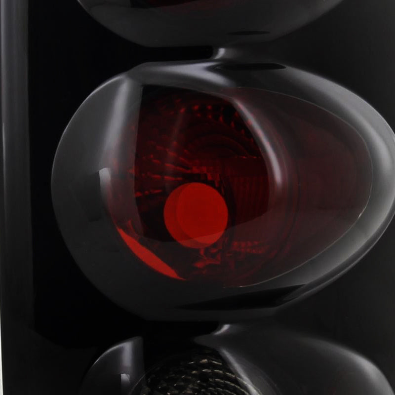 2002-2006 Dodge RAM Tail Lights (Glossy Black Housing/Smoked Lens)