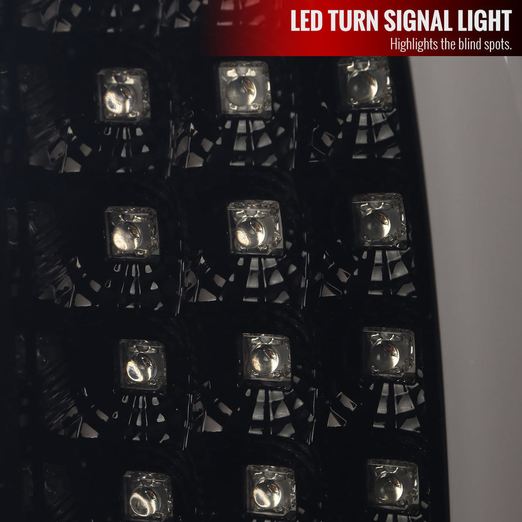 2002-2006 Dodge RAM 1500 2500 3500 LED Tail Lights -G2 (Glossy Black Housing/Smoked Lens)