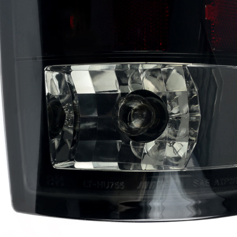 2002-2006 Dodge RAM LED Tail Lights (Glossy Black Housing/Smoked Lens)