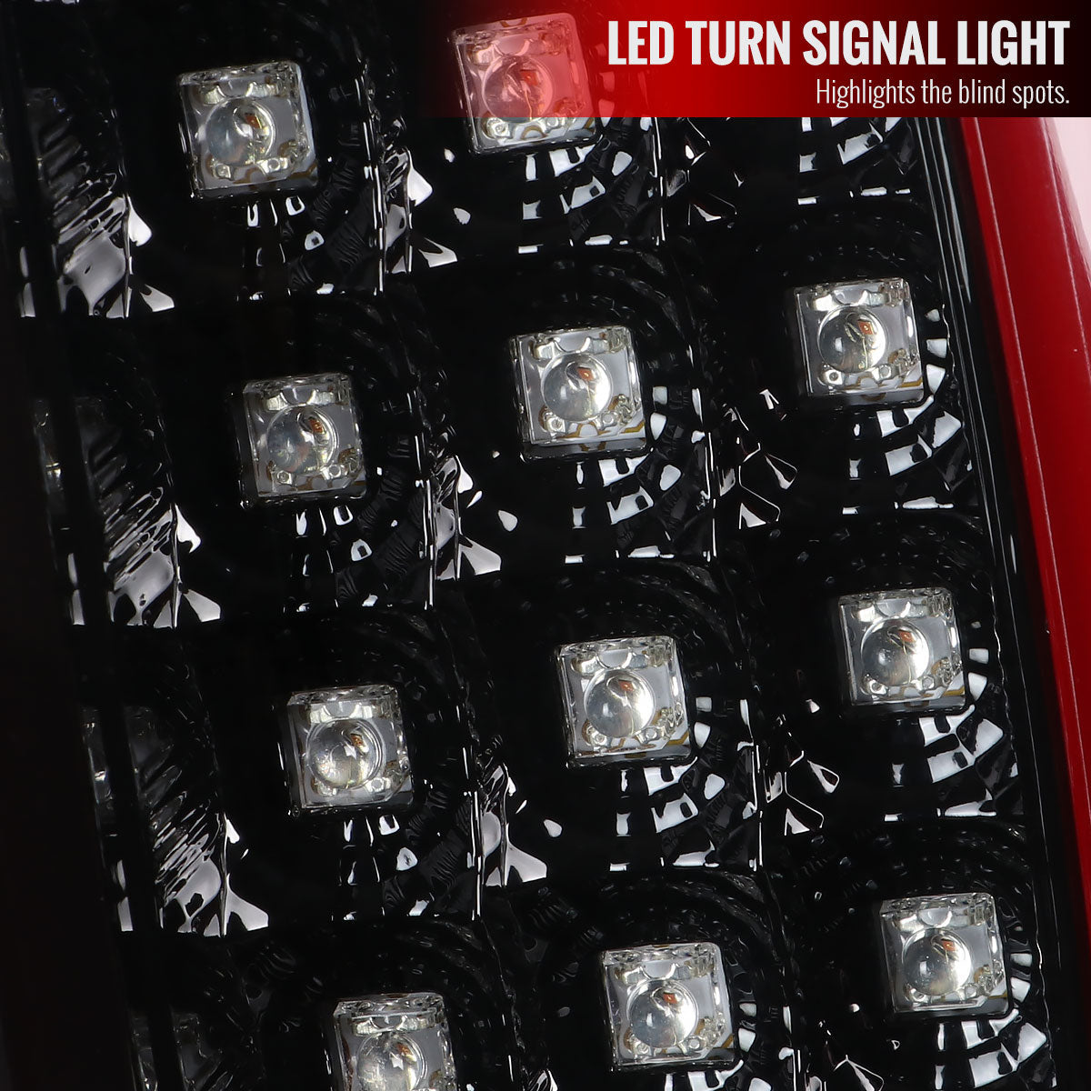 2002-2006 Dodge RAM 1500 2500 3500 LED Tail Lights -G2 (Jet Black Housing/Clear Lens)