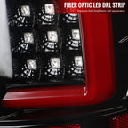 2002-2006 Dodge RAM 1500 2500 3500 LED Tail Lights -G2 (Jet Black Housing/Clear Lens)