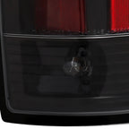 2002-2006 Dodge RAM 1500 2500 3500 LED Tail Lights -G2 (Jet Black Housing/Clear Lens)