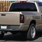 2002-2006 Dodge RAM 1500 2500 3500 LED Tail Lights -G2 (Jet Black Housing/Clear Lens)
