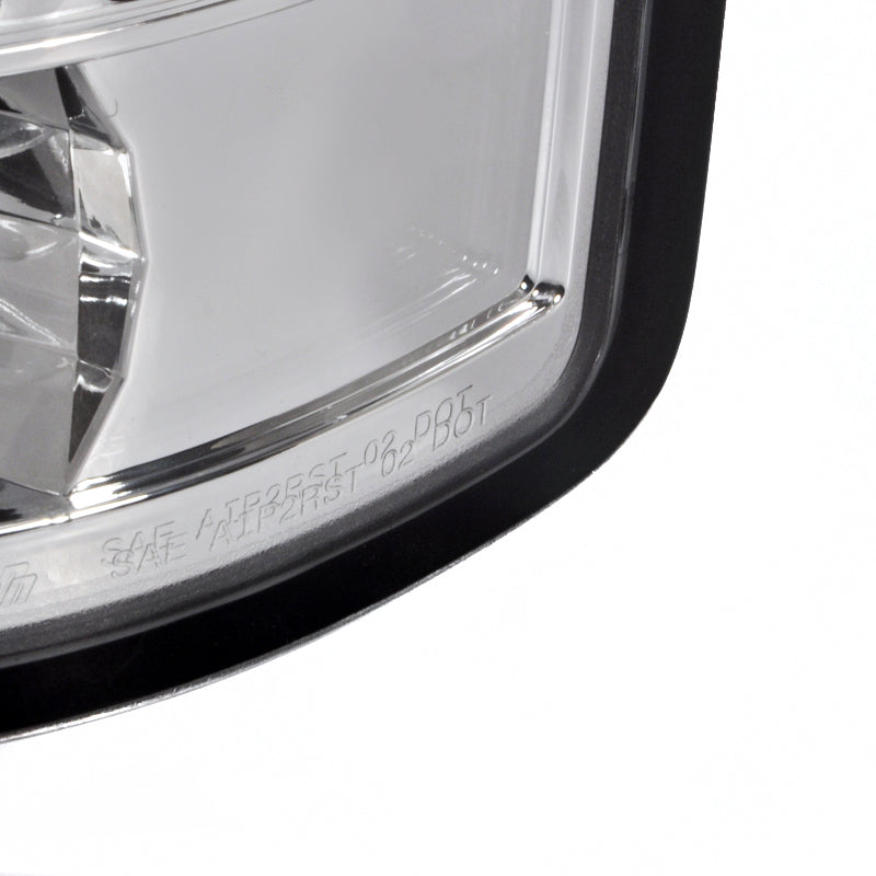 2002-2006 Dodge RAM LED Tail Lights (Chrome Housing/Clear Lens)