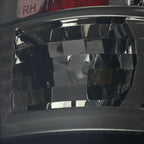 2002-2006 Dodge RAM 1500 2500 3500 LED Tail Lights -G2 (Chrome Housing/Smoked Lens)