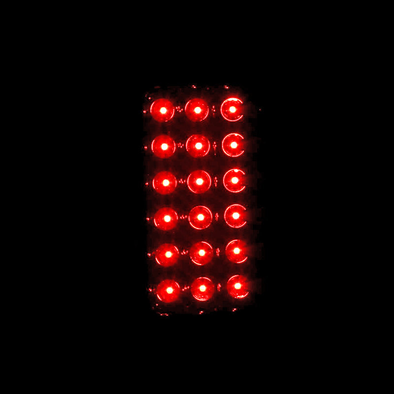 2002-2006 Dodge RAM LED Tail Lights (Chrome Housing/Smoked Lens)