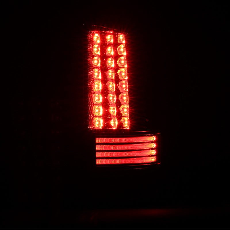 2002-2006 Dodge RAM V2 LED Tail Lights (Chrome Housing/Smoked Lens)